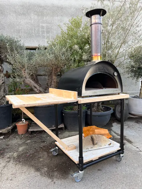 Pronto oven op onderstel
